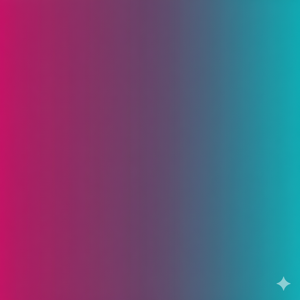 Magenta and Turquoise